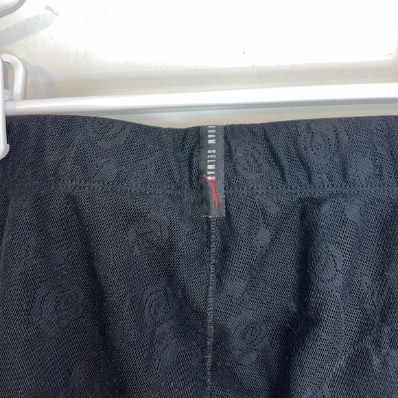 Adam seldman lace leopard black sheer leggings xs - Picture 10 of 14